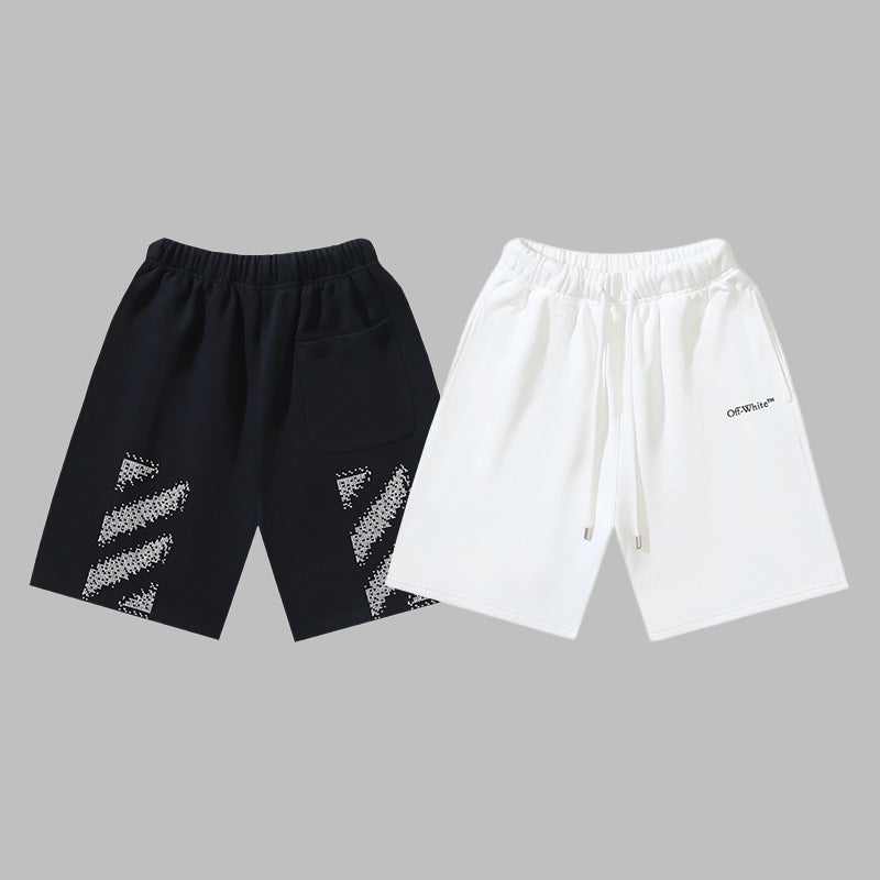 OFF‑WHITE Men's and Women's Casual Shorts