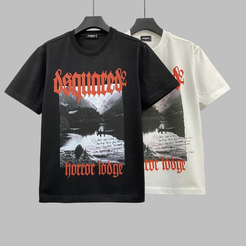 2026-12 DSQ2 New Men's Short Sleeve T-Shirt