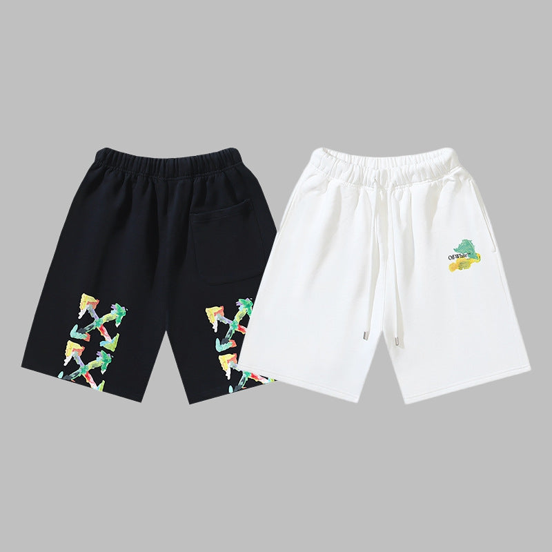 OFF‑WHITE Men's and Women's Casual Shorts