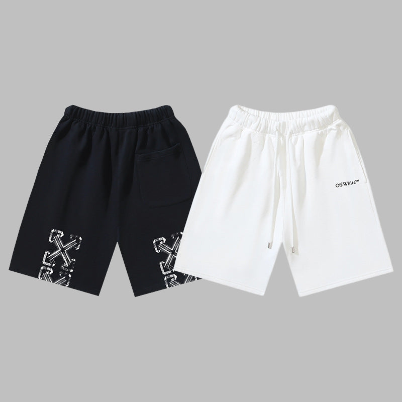 OFF‑WHITE Men's and Women's Casual Shorts