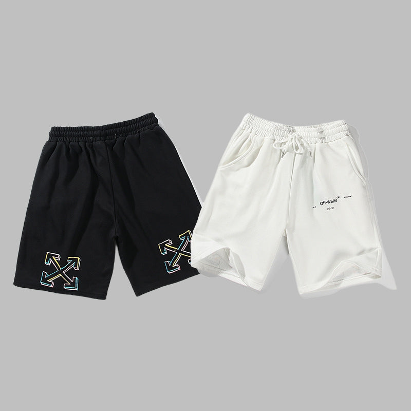 OFF‑WHITE Men's and Women's Casual Shorts