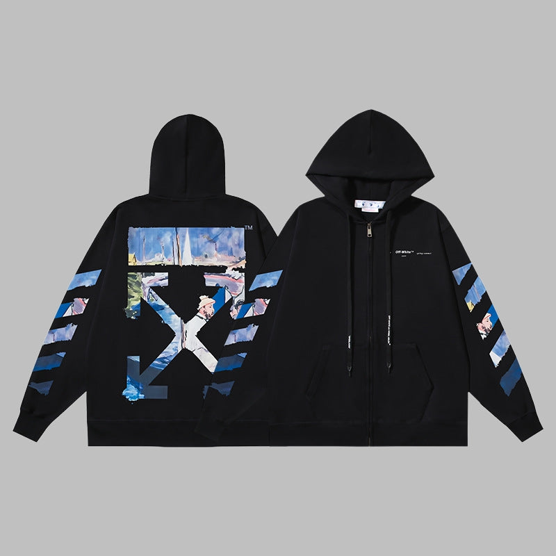 OFF‑WHITE Men's and Women's  Hoodie