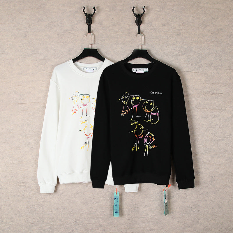 OFF‑WHITE Men's and Women's  Hoodie