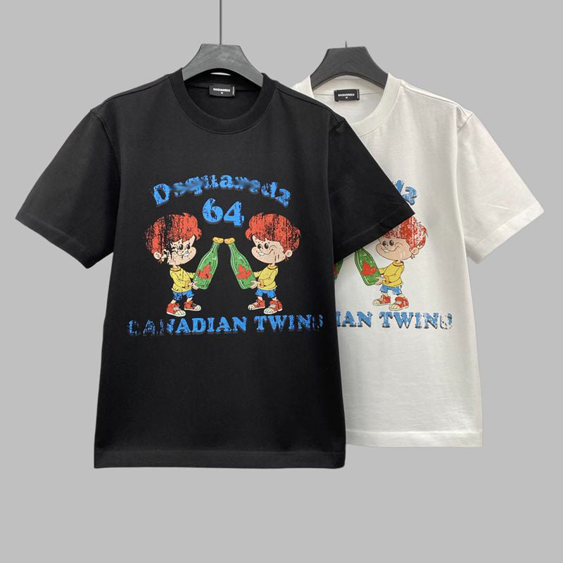 2026-12 DSQ2 New Men's Short Sleeve T-Shirt