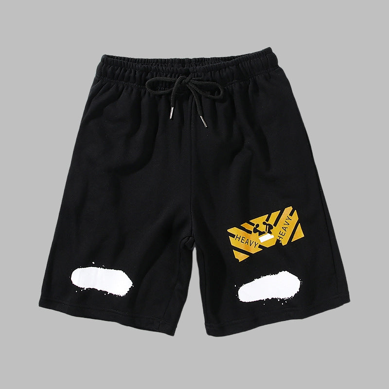 OFF‑WHITE Men's and Women's Casual Shorts