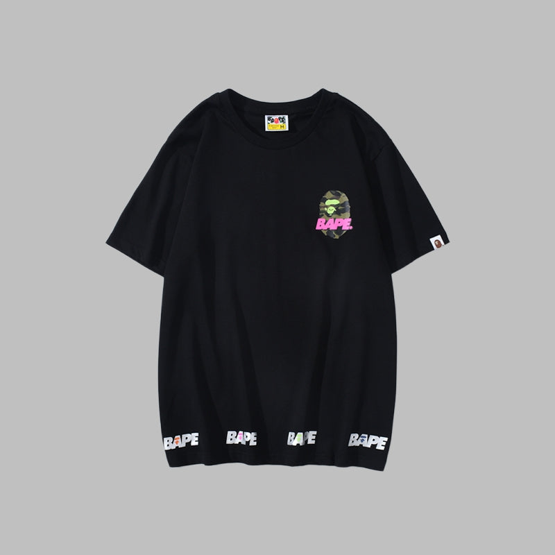 Bape Men's and Women's Short Sleeve T-Shirts