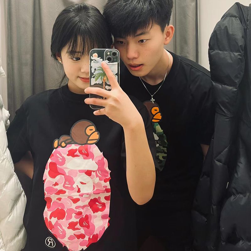 Bape Men's and Women's Short Sleeve T-Shirts