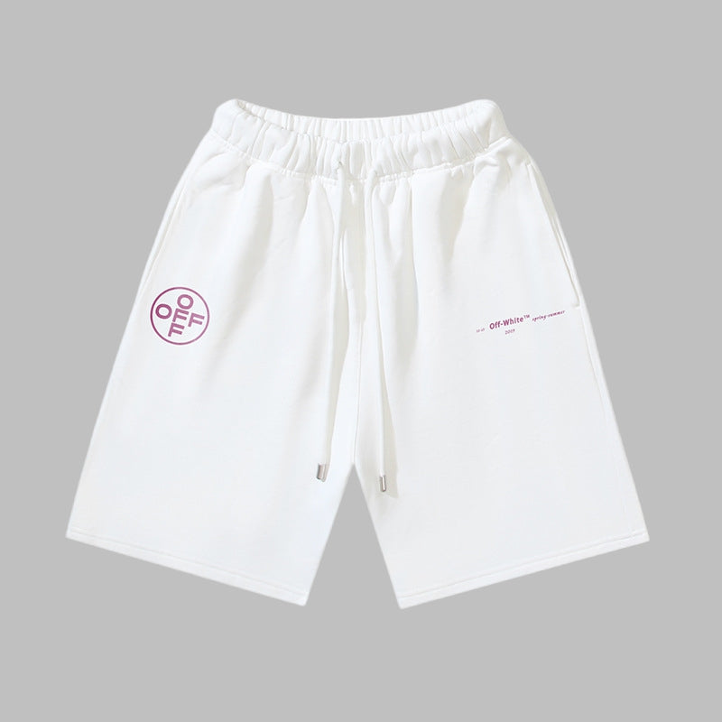 OFF‑WHITE Men's and Women's Casual Shorts