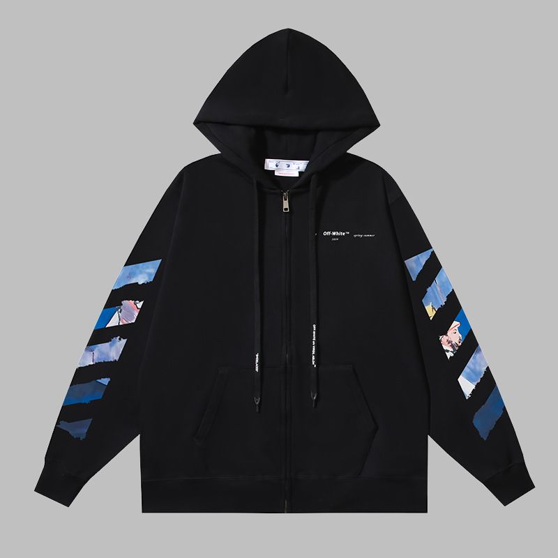 OFF‑WHITE Men's and Women's  Hoodie