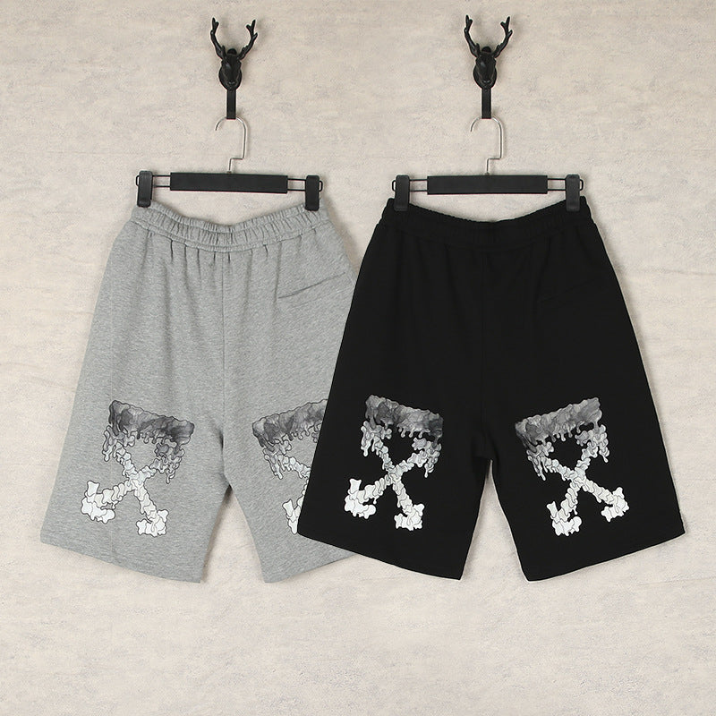 OFF‑WHITE Men's and Women's Casual Shorts