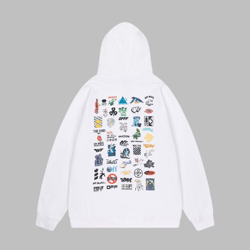 OFF‑WHITE Men's and Women's  Hoodie