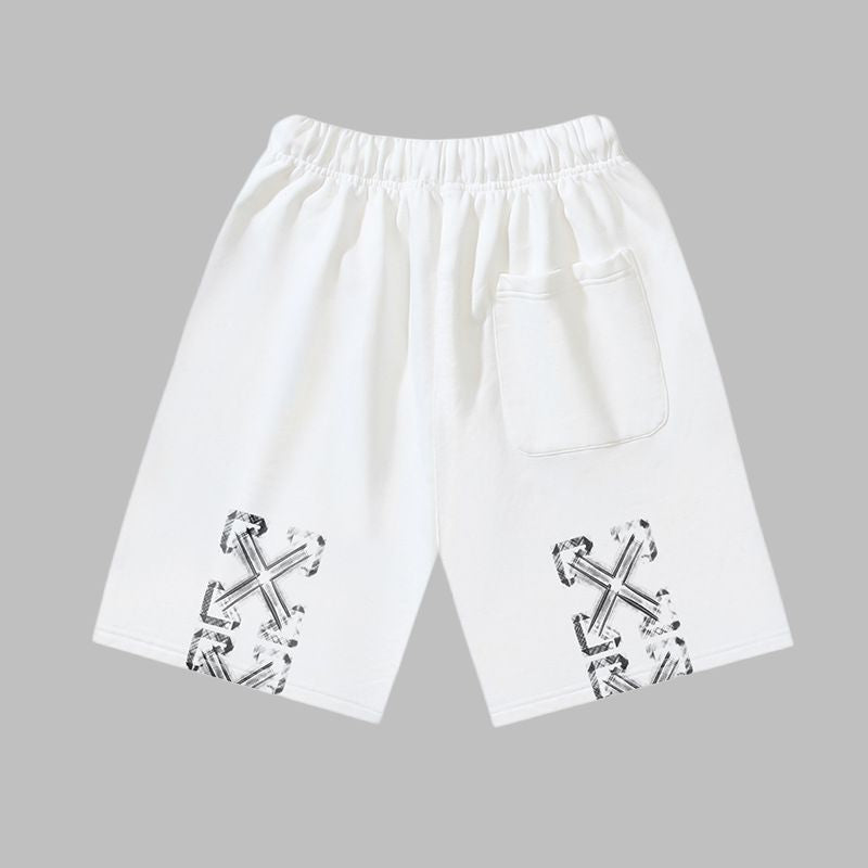 OFF‑WHITE Men's and Women's Casual Shorts