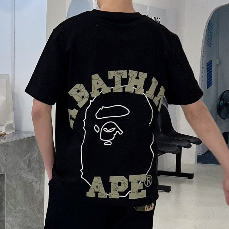 Bape Men's and Women's Short Sleeve T-Shirts