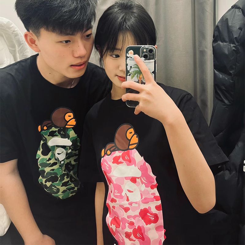 Bape Men's and Women's Short Sleeve T-Shirts