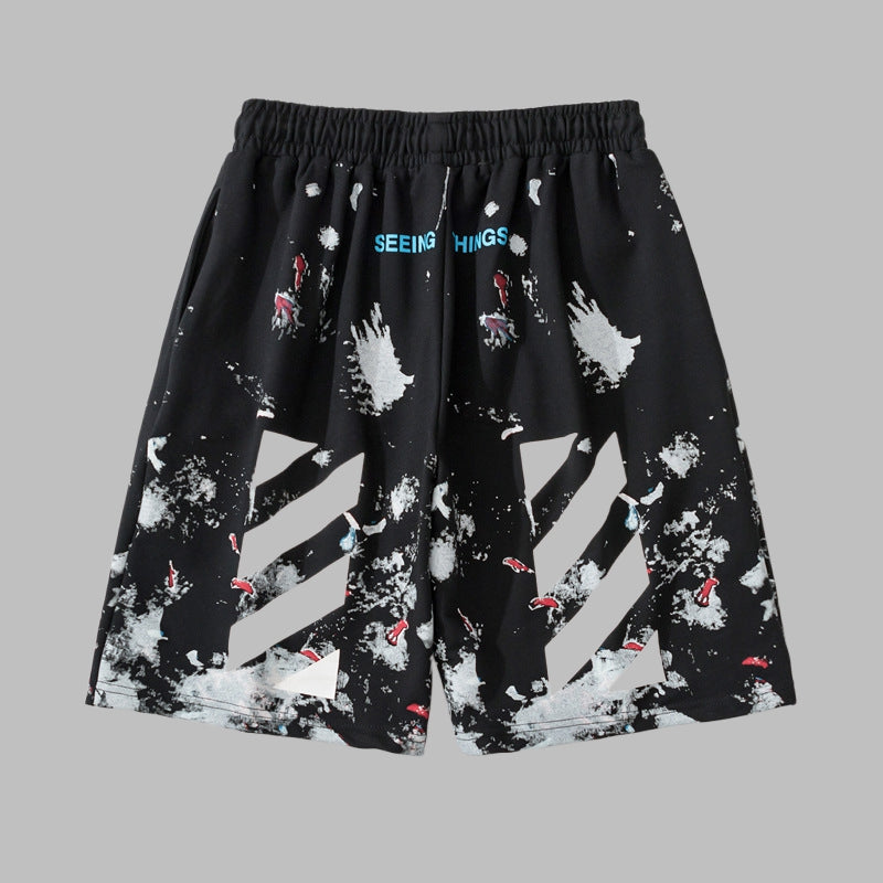 OFF‑WHITE Men's and Women's Casual Shorts