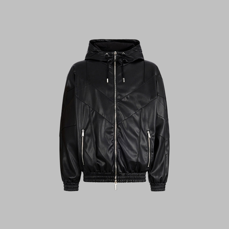 New DSQ2  Men's Casual Leather Jacket