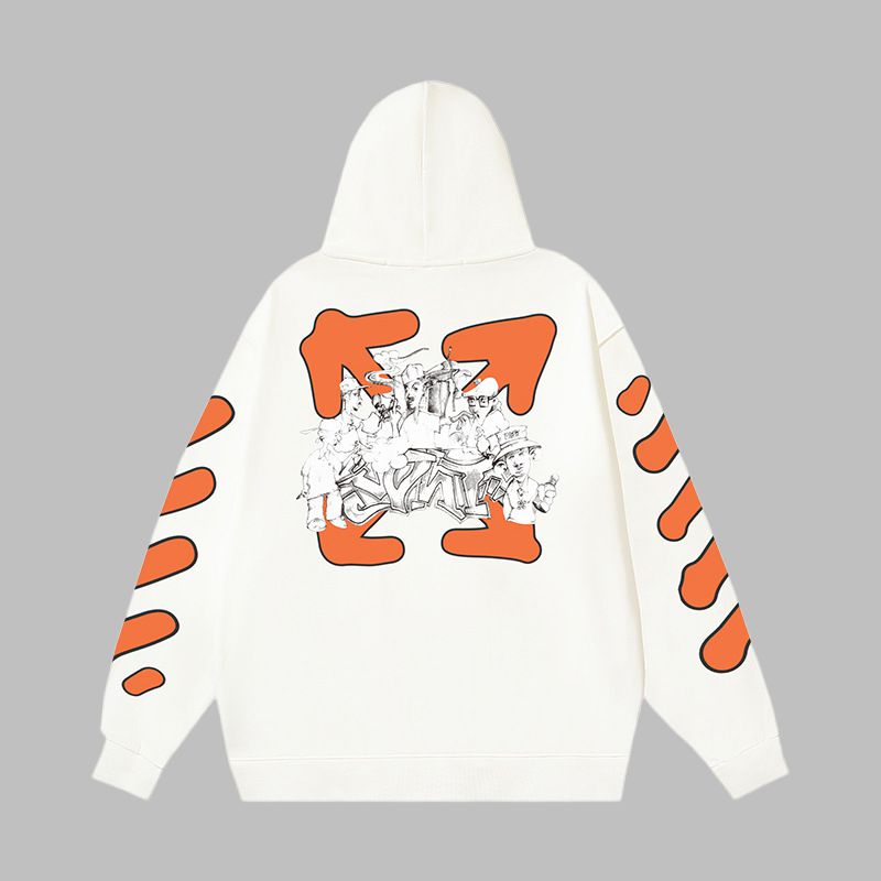 OFF‑WHITE Men's and Women's  Hoodie