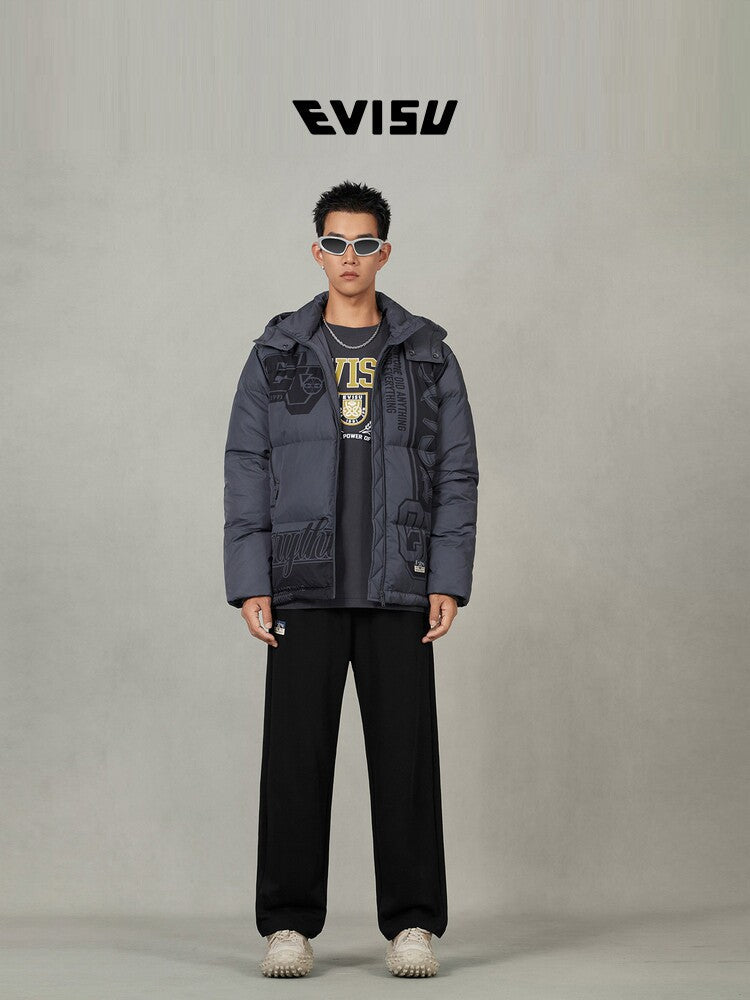 Evisu Men's and Women's Down Jackets