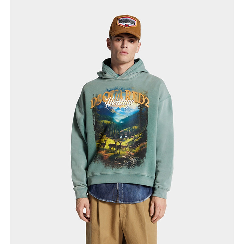 New DSQ2 Men's Casual Sweatshirt