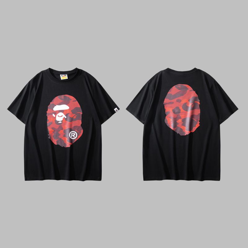 Bape Men's and Women's Short Sleeve T-Shirts
