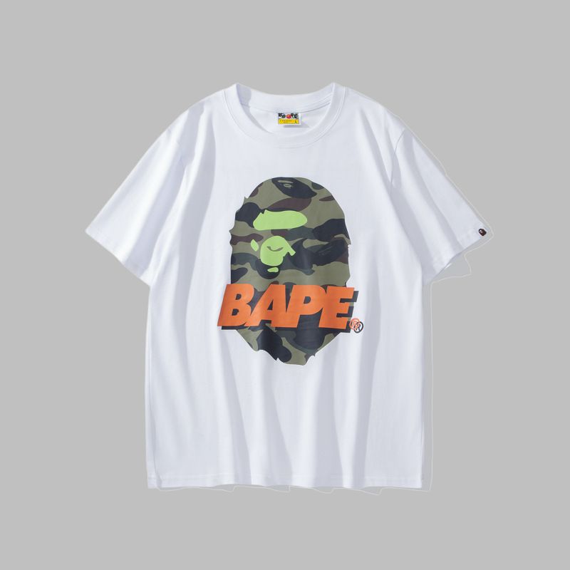 Bape Men's and Women's Short Sleeve T-Shirts