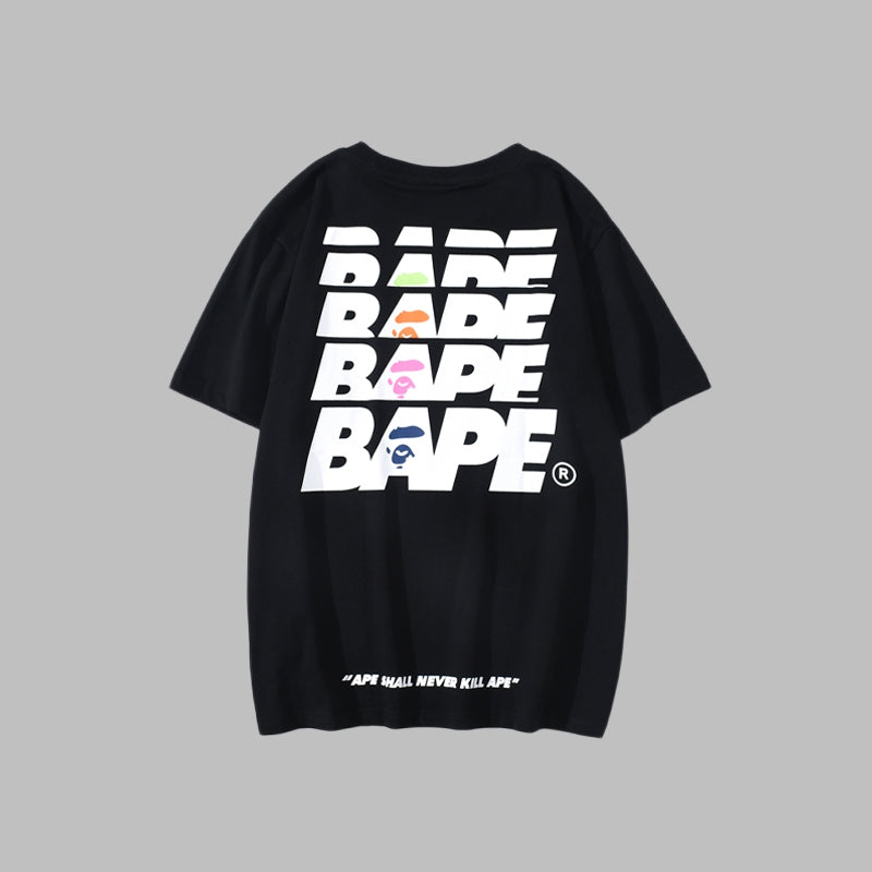 Bape Men's and Women's Short Sleeve T-Shirts