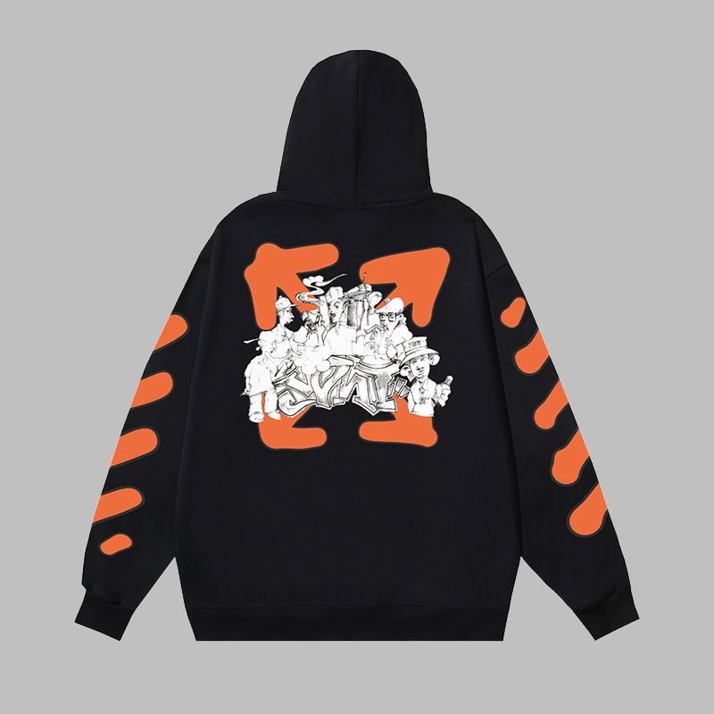 OFF‑WHITE Men's and Women's  Hoodie