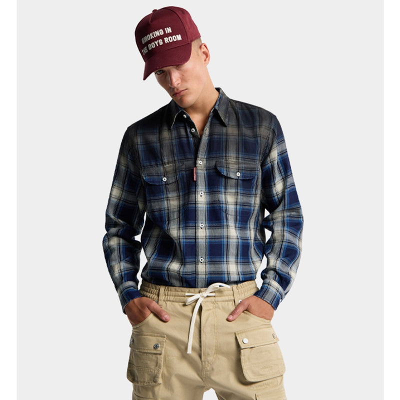 New-DSQ2 Men's Casual Shirt