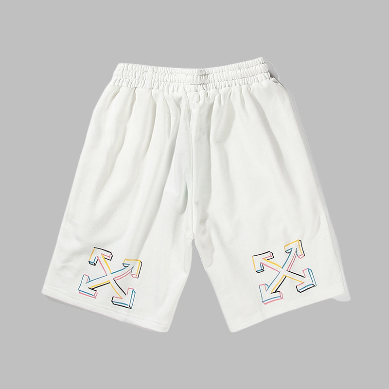 OFF‑WHITE Men's and Women's Casual Shorts