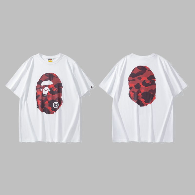 Bape Men's and Women's Short Sleeve T-Shirts