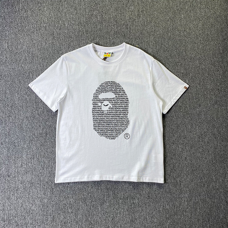 Bape Men's and Women's Short Sleeve T-Shirts