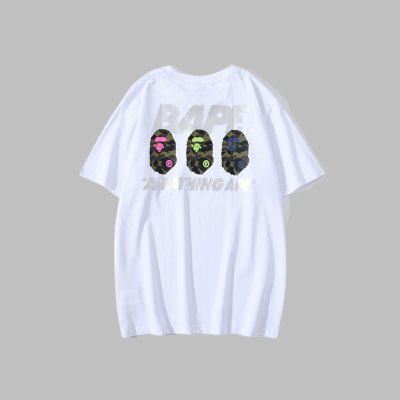 Bape Men's and Women's Short Sleeve T-Shirts