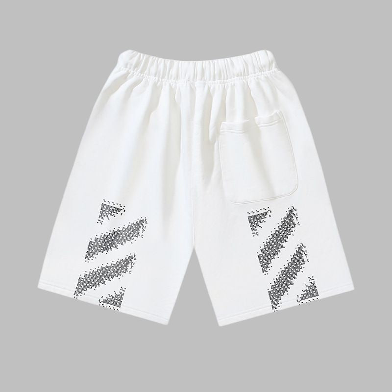 OFF‑WHITE Men's and Women's Casual Shorts