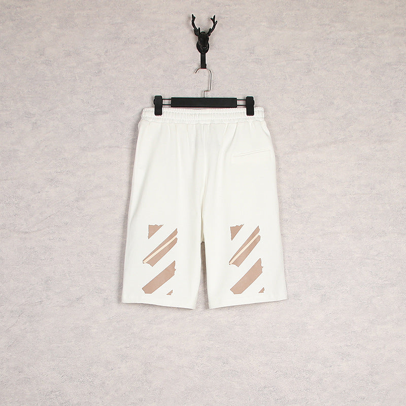OFF‑WHITE Men's and Women's Casual Shorts
