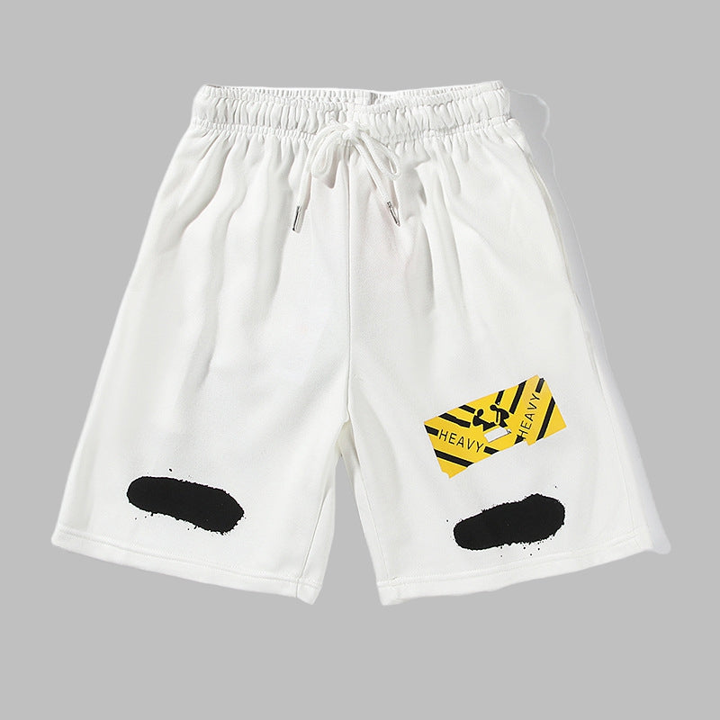 OFF‑WHITE Men's and Women's Casual Shorts