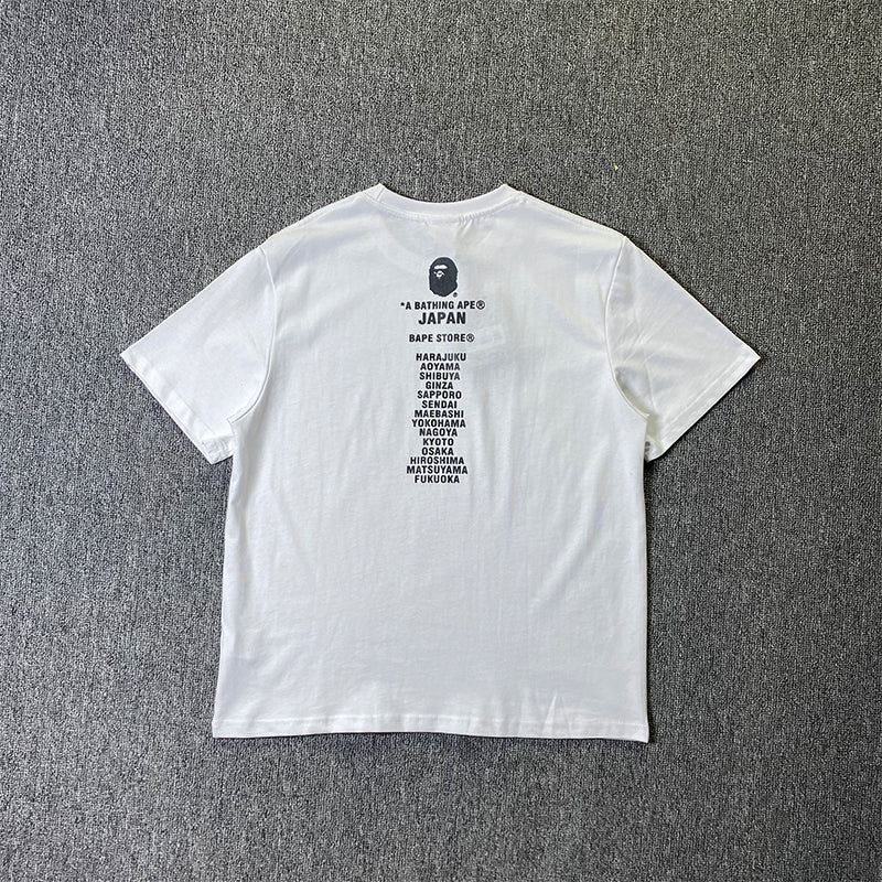 Bape Men's and Women's Short Sleeve T-Shirts