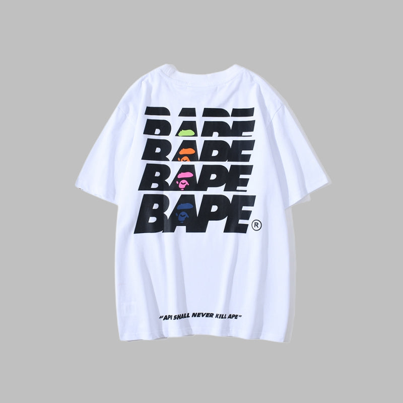 Bape Men's and Women's Short Sleeve T-Shirts