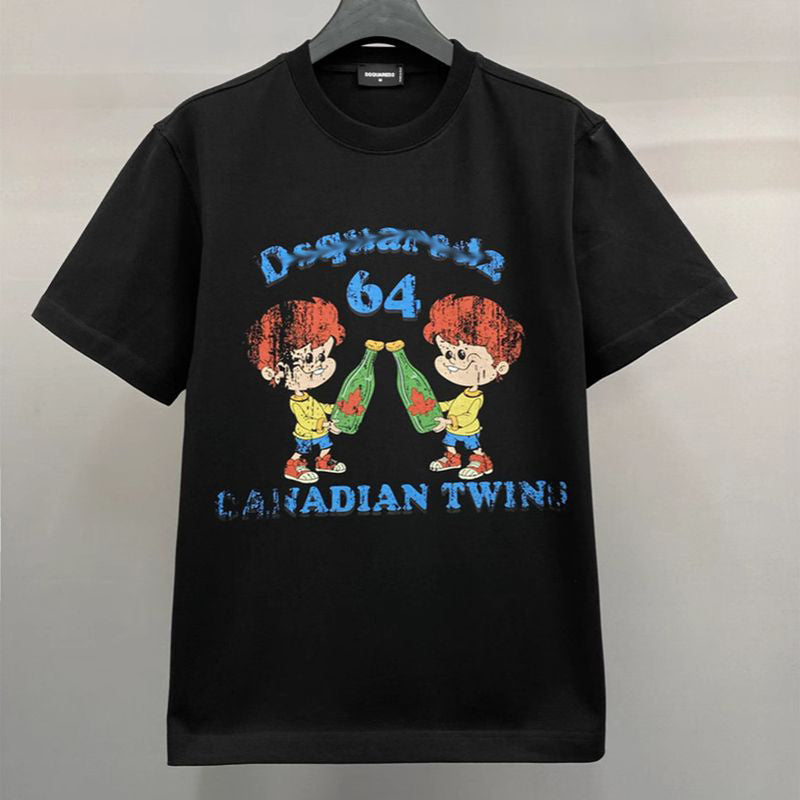 2026-12 DSQ2 New Men's Short Sleeve T-Shirt