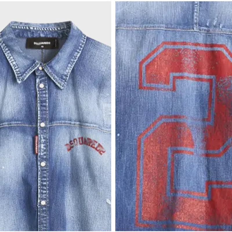 New-DSQ2 Men's Casual Shirt