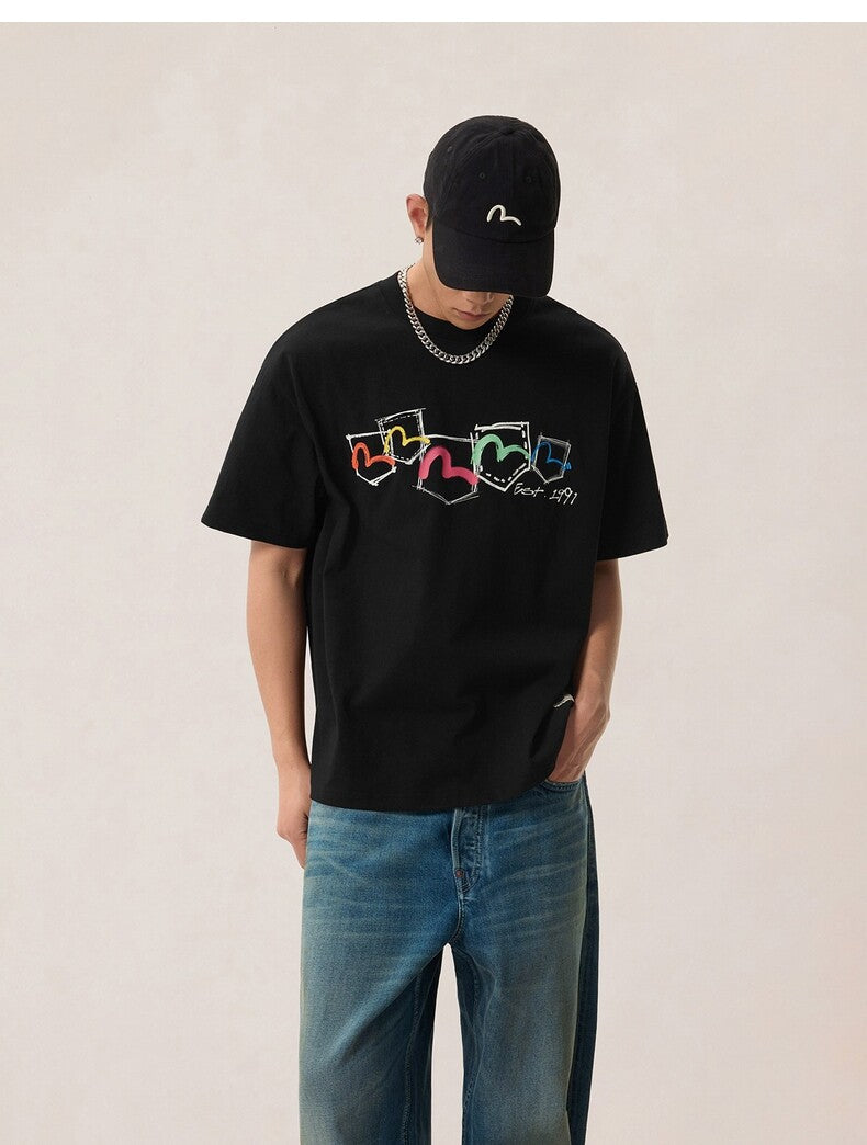 Evisu Men's & Women's New T-Shirt
