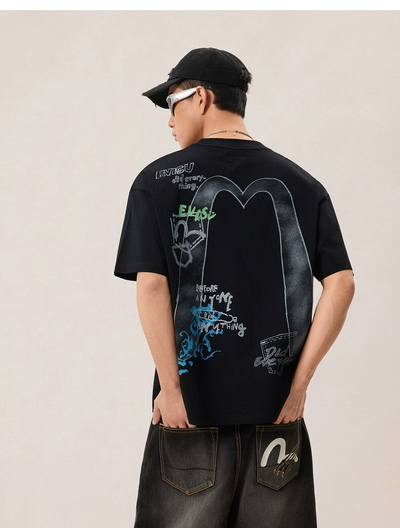 Evisu Men's & Women's New T-Shirt