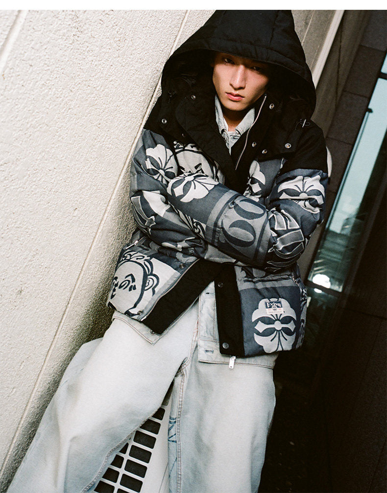 Evisu Men's and Women's Down Jackets