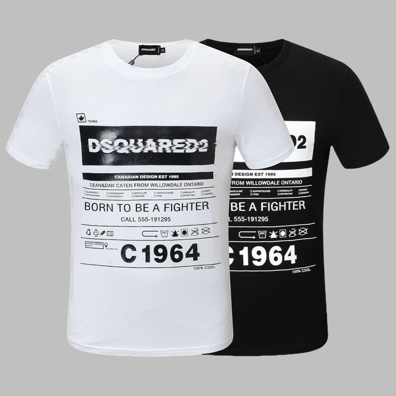 DSQ2 Fashion  Men's  Short Sleeve T-Shirt