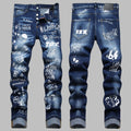 2026 New Men's Ink Splash Jeans