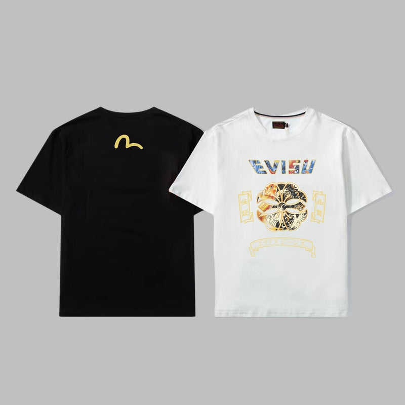 2026 Evisu Men's  New T-Shirt