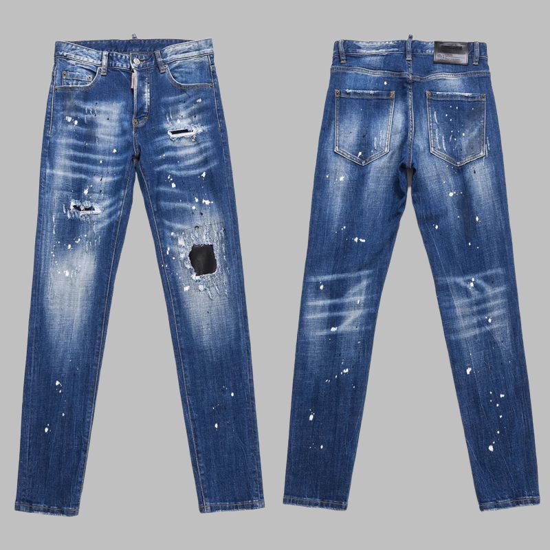 2026-12-DSQ2 Real Shots Men's Jeans