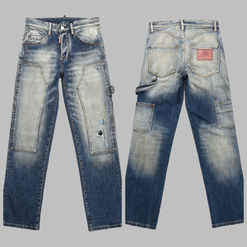 2026-12-DSQ2 Real Shots Men's Jeans
