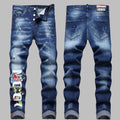 2026 New Men's Ink Splash Jeans