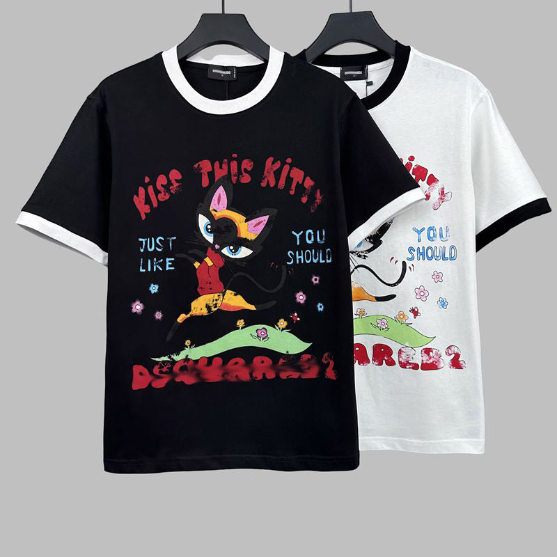 2026-12 DSQ2 New Men's Short Sleeve T-Shirt