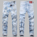 2026 New Men's Ink Splash Jeans